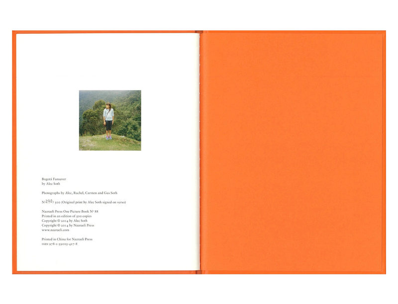 One Picture Book #88: Bogotá Funsaver - Alec SOTH | shashasha 写々