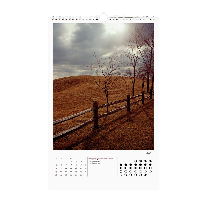 todd hido 2024年カレンダー　サイン入り 2024 Calendar - Todd Hido