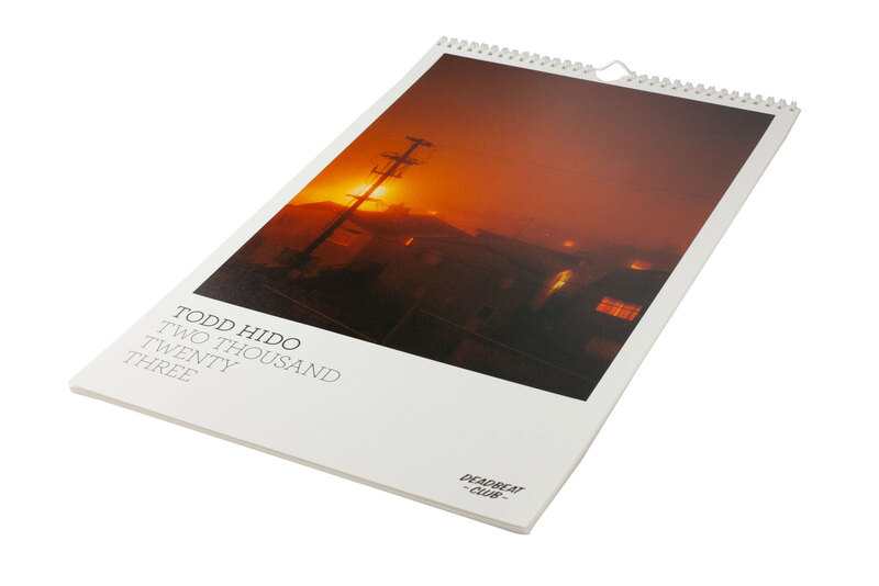 2023 Calendar Todd HIDO shashasha 写々者 Photography & art in books