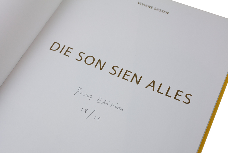 Die Son Sien Alles (Special Edition) - Viviane SASSEN | shashasha 
