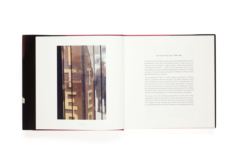 Early Color - Saul LEITER | shashasha - Photography & art in books