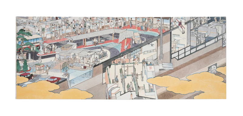 AKIRA YAMAGUCHI 山口晃とあるニッポン博覧 CHRONIQUES D'UN JAPON MERVEILLEUX / とあるニッポン博覧圖 by