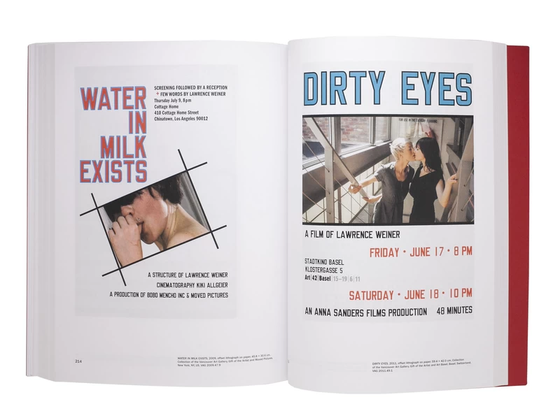 Of & About Posters: The Lawrence Weiner Poster Archive (1965-2021
