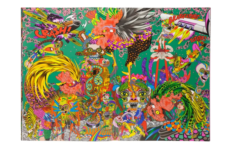田名網敬一 作品集 PSYCHEDELIC DEATH POP Psychedelic Death Pop - Keiichi TANAAMI | shashasha - Photography