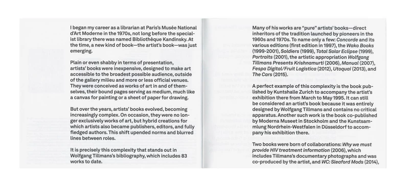 Inventory Wolfgang Tillmans Books 1995–2025 - ヴォルフガング
